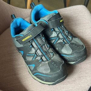 Merrell Kids' Gray and Blue Sneakers